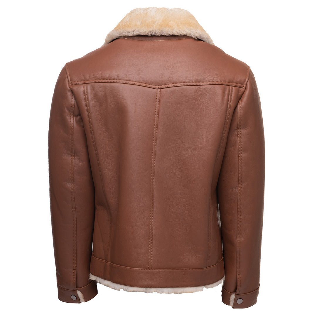 Mike's western Trucker shearling coat - Image 2