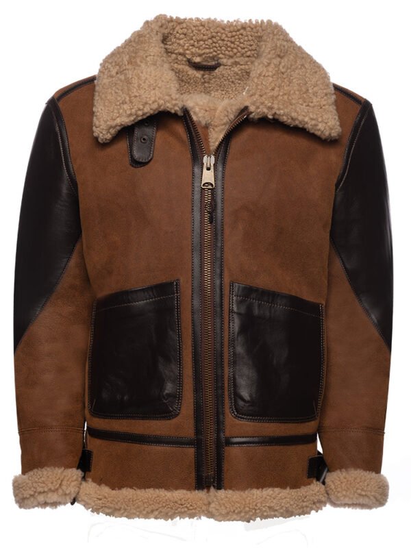 Juke's Bomber Aviator shearling jacket