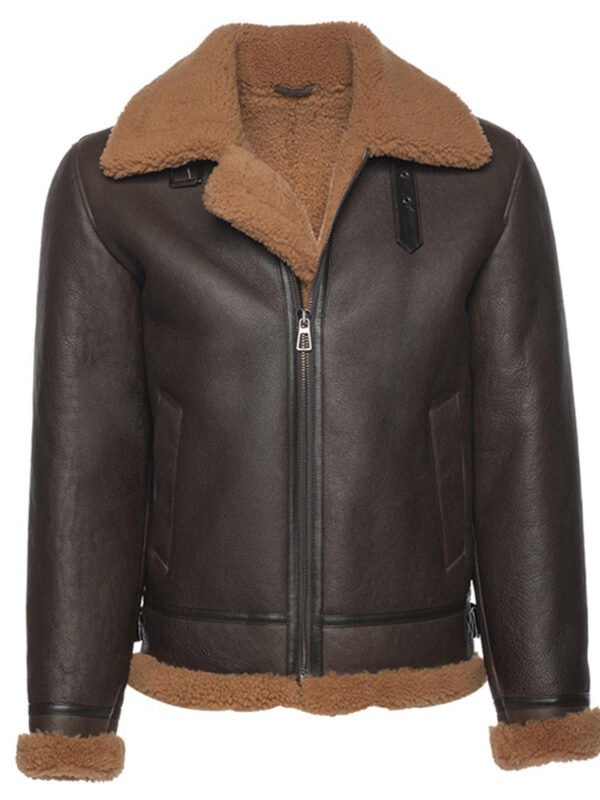 Rob Brown B3 Bomber shearling jacket